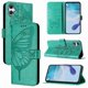 thumbnail image 1 of Funda Cartera Mariposa Para Samsung Galaxy A07 4g Con Soporte Y Ranuras Para Tarjetas Verde, 1 of 5
