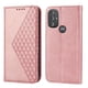 thumbnail image 1 of Funda Flip FOXDOCK para Motorola Moto G Pure 2021 , Estilo Billetera con Diseño Rombo, Correa de Mano y Soporte, Uso Diario, 1 of 6