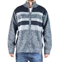 Likeshop - Chaleco Sweater Frisado Hombre Cuello Alto Cierre 2113