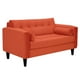 thumbnail image 2 of Sofa Retro 2c Felpa 00 Naranja, 2 of 6