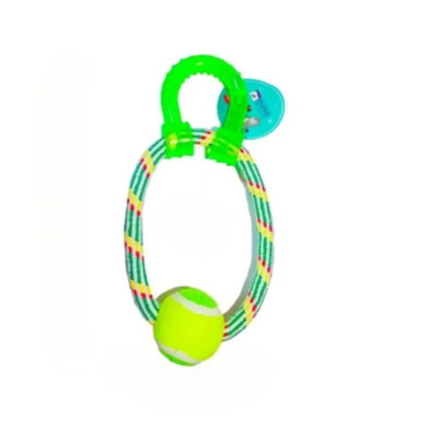 Genérico - Juguete De Cuerda Para Halar Con Pelota Perros Mascotas