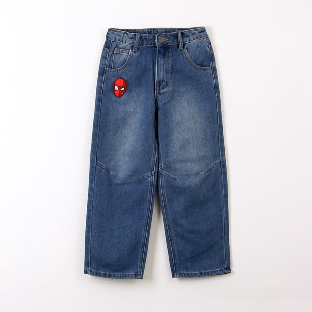 Jeans Niño Spiderman Marvel Mezclilla Azul