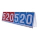 thumbnail image 2 of Marcador De Mesa Marcador Estable Para Baloncesto Tenis Deportes De Interior Rojo Y Azul, 2 of 5