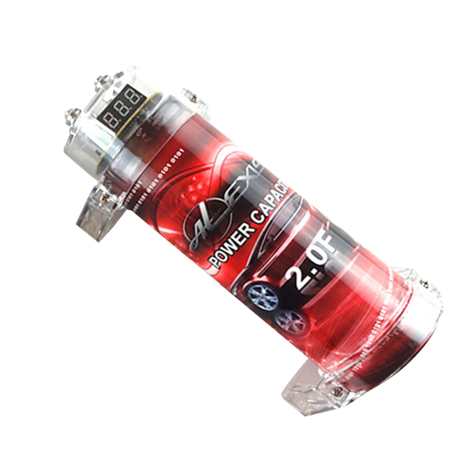 Bothyi - Condensador De Audio Para Automóvil 2 F Condensador De Refuerzo De Almacenamiento De Energía Para Audio Para Automóvil