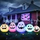 thumbnail image 2 of Luz LED inflada DomKom, 244 cm, diseño de calabaza para Halloween, 2 of 7