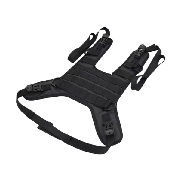 Bolsa para Depósito de Motocicleta, Base de Montaje, Chaleco para Depósito, Colgante de Almacenamiento de Accesorios para Motocicleta, Fácil D Estilo B