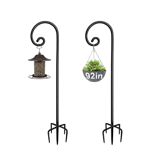 Ganchos de Pastor Ajustables para Exterior Artigarden 234 cm Juego de 2