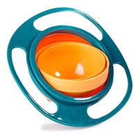 Genérico - 3 Set Alimentacion Plato Antiderrame Giratorio Bebe Lau