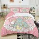 thumbnail image 1 of Cute Little Twin Stars Printed 3PC Bedding Set Duvet Cover Bed Quilt Cover Cartoon Quilt Quilt Cover kids Adult's Bedding, 1 of 5