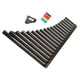 thumbnail image 5 of Pan Flutes C Key 18 Tubos Con Pegatina De Nota Musical Y Bolsa De Transporte Para Músico, 5 of 5