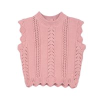 Chaleco Bebé Niña Palo Rosa Pillin