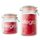 thumbnail image 1 of Set 2 Frascos Con Tapa Hermetica 1000mL + 1450mL Allegra, 1 of 3