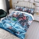 thumbnail image 3 of Cazafantasmas Conjunto de sábanas temático, trío de piezas, cómodo y amigable con la piel, diseño único, regalo de decoración para el hogar para familiares, amigos y fans,135cm *200cm, 3 of 6