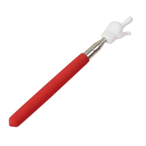 Hand Pointer Accs Portable Teacher Pointer Finger Design Para Home Whiteboard Red