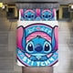 thumbnail image 1 of Stitch Logo 3 Pieces Duvet Cover Set Full Size Super Soft Fade Resistant Microfiber, 1 of 4