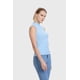 thumbnail image 2 of Polera Mujer Rib Celeste, 2 of 4