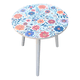 thumbnail image 1 of Mesa Centro Living Bohemio Flores Madera Redonda #2, 1 of 3