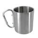 thumbnail image 2 of Taza De Acero Inoxidable Con Mosquetón, Tazas De Escalada Para Viajes, Deportes, Oficina En Casa, 300ml, 2 of 5