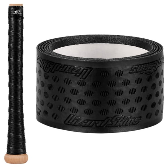 Bat Grip Lizard Skins DSP Ultra de 1,1 mm, color negro azabache
