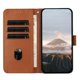 thumbnail image 4 of Funda Cartera Fibra de Carbono para iPhone 14 Pro Max con Soporte y Cierre Magnético Marrón, 4 of 6