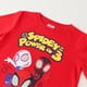 thumbnail image 2 of Polera Manga Larga Niño Spidey Power Of 3 Rojo Marvel, 2 of 4