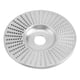 thumbnail image 2 of Pack 3 Discos De Desgaste Esmeril Galletera Madera 22 Mm Plateado, 2 of 5
