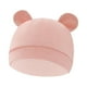 thumbnail image 5 of Gorros Para Niños Y Niñas, Suaves Para 0 A 6 Meses, Gorro Para Bebé Recién Nacido, Color Rosa, 5 of 5