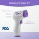 thumbnail image 2 of Accurate Non-Contact Infrared Thermometer with Fever Alarm for Adults and Kids - Memory Function and Body Temperature Reading for Objects - Includes AAA Batteries, 2 of 4
