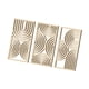 thumbnail image 5 of 3 Piezas De Arte De Pared De Madera, Decoración Rústica De Pared Para Habitación De Hotel Y Ba?o., 5 of 5