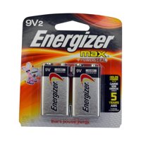 Batería Alcalina Energizer 2513 Max 9V Paquete De 2