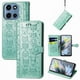 thumbnail image 1 of Funda Cartera FOXDOCK para Motorola Moto G 2025 , Flip PU con Relieve de Gatos y Perros, Tarjetero y Soporte, 1 of 6