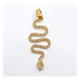 thumbnail image 3 of Colgante Serpiente Good Vibes, Plata 925, Oro 18k, Circones Dorado, 3 of 7