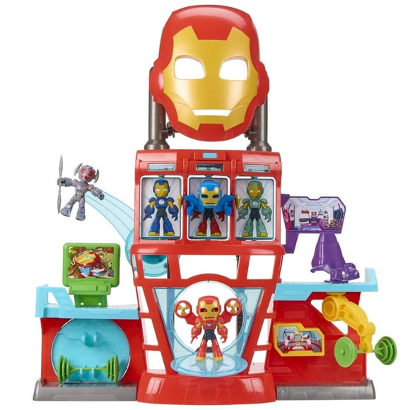 Figura de Acción Set Iron Man and his Awesome Friends Iron-Cuartel General