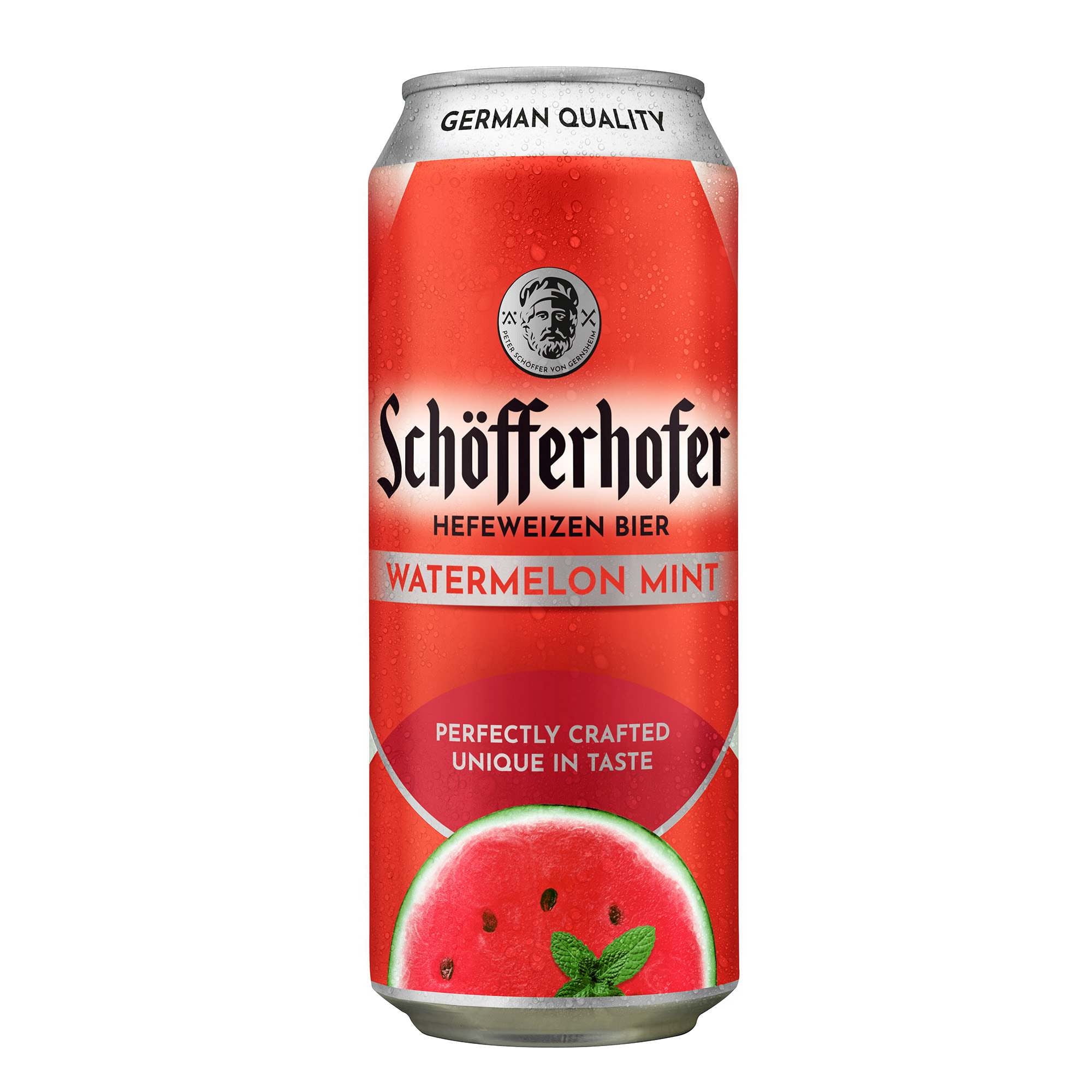 Cerveza De Trigo Sandia Menta 2.5 ° Lata 500 ml Schofferhofer