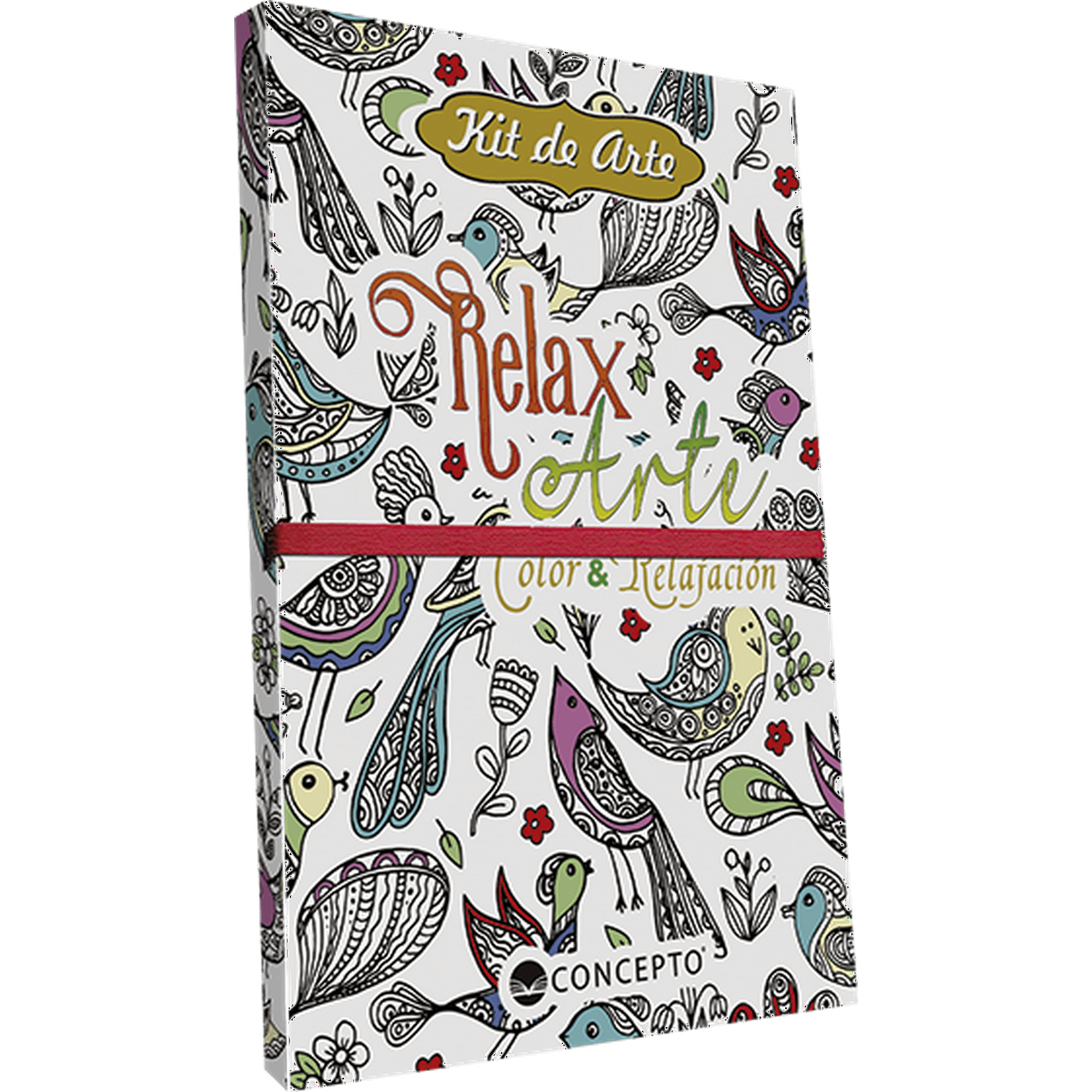 Concepto - Mandalas Kit De Arte Color Y Vitalidad