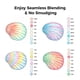 thumbnail image 3 of Ohuhu 48 Marcadores Alcohol Pastel Blossoming PincelBiselada, 3 of 8