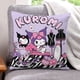 thumbnail image 1 of Kuromi Fundas de almohada de terciopelo con tema, regalos de funda de almohada, decoración para el hogar, cojín de lanzar, regalo de cumpleaños para fans y parejas.40*40cm., 1 of 6
