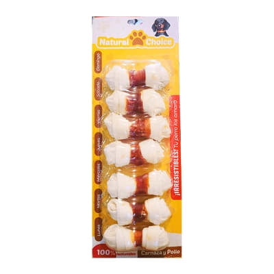 MP Pack Snack perro Huesitos 1 al Día Sabor Pollo 7 Unidades
