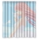 thumbnail image 1 of Cortina de ducha de chica de anime con avión de papel, juego de cortina de baño con ganchos, tamaño 66 x 72 pulgadas, 1 of 3