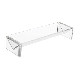 Magideal - Soporte De Exhibición De Acrílico Transparente, Estante De Exhibición De Pastel Pequeño, Bandeja De Servidor, Estante De Para Sándwich, , En Forma En Forma De V