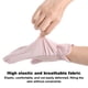 thumbnail image 4 of 2 pares de guantes de verano con protección solar para hombres y mujeres, transpirables, antiultravioleta, sin dedos, de seda helada para exteriores., 4 of 5