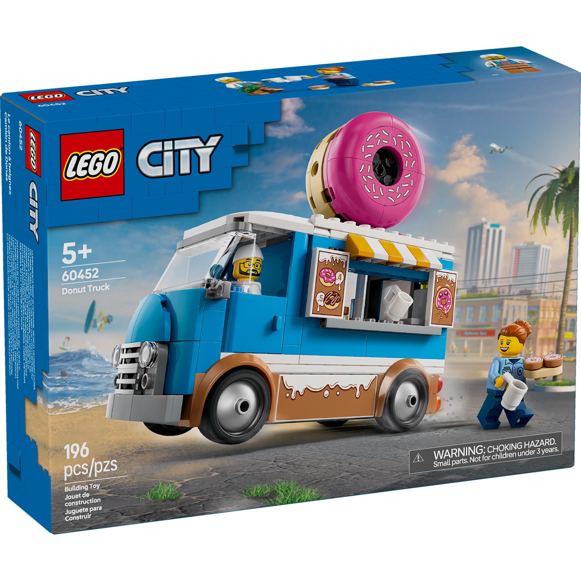 Bloques de construcción Lego Camion de Donuts