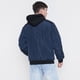 thumbnail image 2 of Casaca Hombre Bomber Hoodie Azul Corona, 2 of 5