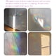 thumbnail image 2 of 16 pegatinas circulares para ventanas: anticolisión para proteger a las aves de colisiones, vinilo prismático no adhesivo, pegatinas de arcoíris., 2 of 7
