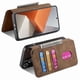thumbnail image 2 of Funda Billetera Magnética para Xiaomi Redmi Note 13 Pro Plus Soporte Tarjetas Desmontable Marrón, 2 of 6