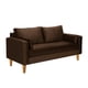 thumbnail image 2 of Sofa Sky 3C Felpa 04 Chocolate, 2 of 6