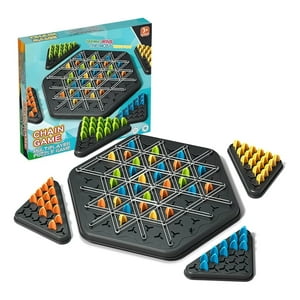 Otuti - Juego De Mesa Chain Game Ajedrez Triángulo Juguete Didáctico