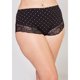 thumbnail image 2 of Tripack Pantaleta Algodón Elasticado Negro Talla M, 2 of 3