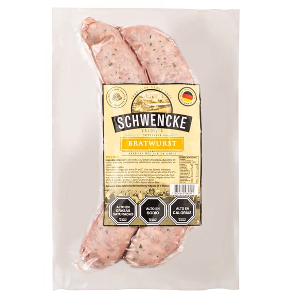Salchichas Bratwurst, 250 g