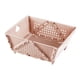 thumbnail image 3 of Cesta Plegable 23x20cm Soporte Para Frutas Y Verduras Para Cocina, Dormitorio, Salón, Rosa, 3 of 5